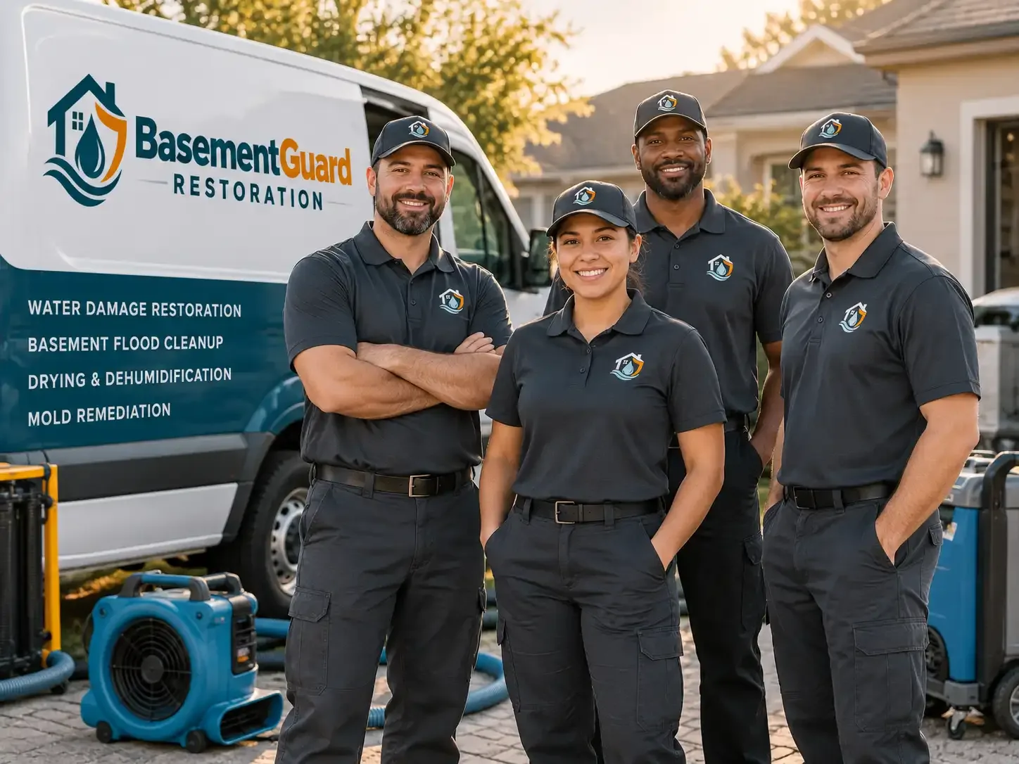 Basement Water Damage Restoration company in Muir, MI